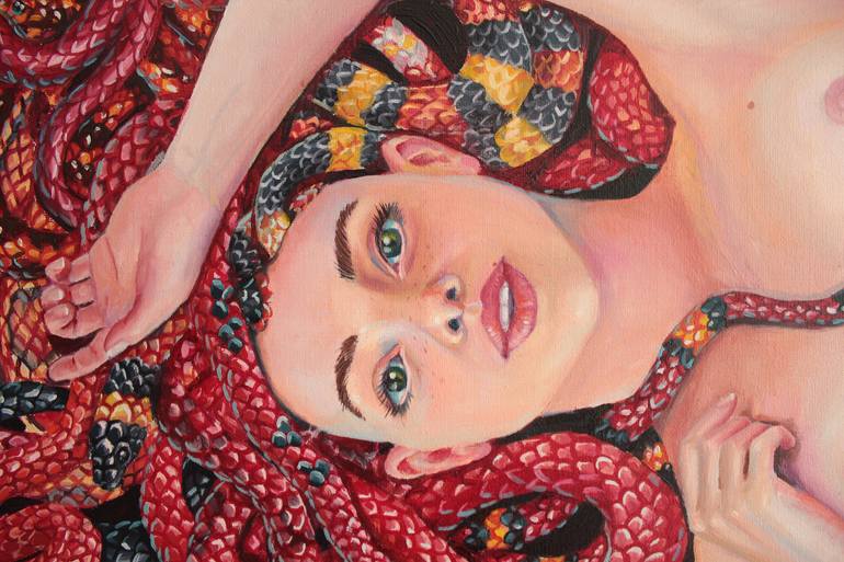Original Contemporary Nude Painting by Tetiana Bogdanova