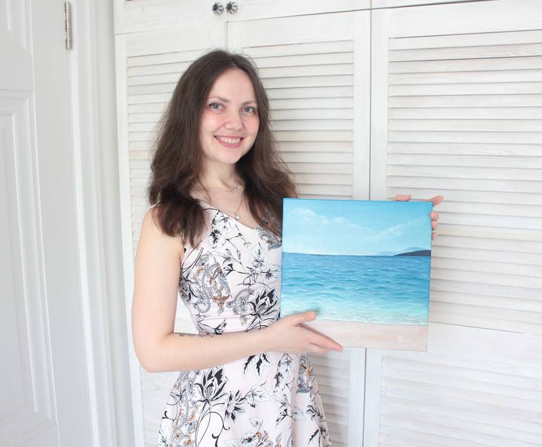 Original Realism Seascape Painting by Tetiana Bogdanova