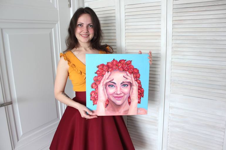 Original Conceptual People Painting by Tetiana Bogdanova