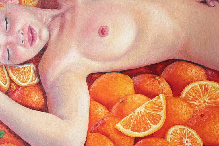 Original Nude Painting by Tetiana Bogdanova
