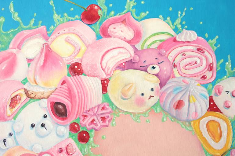 Original Figurative Food & Drink Painting by Tetiana Bogdanova