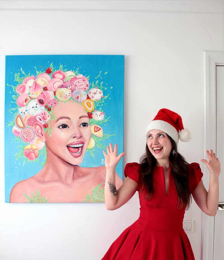 Original Figurative Food & Drink Painting by Tetiana Bogdanova