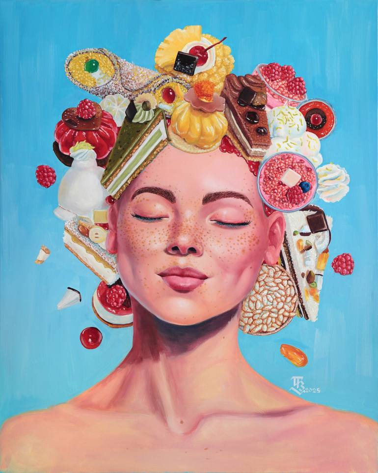 Print of Surrealism Women Paintings by Tetiana Bogdanova