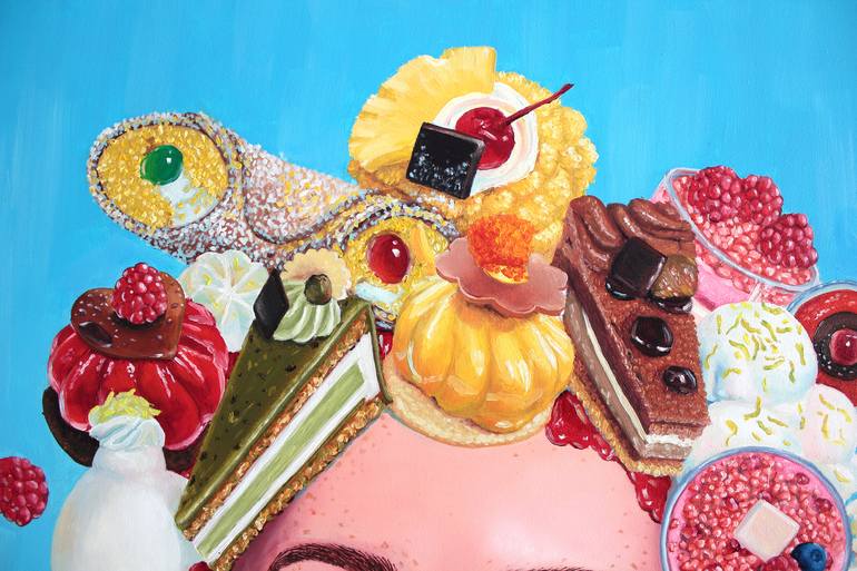 Original Surrealism Women Painting by Tetiana Bogdanova