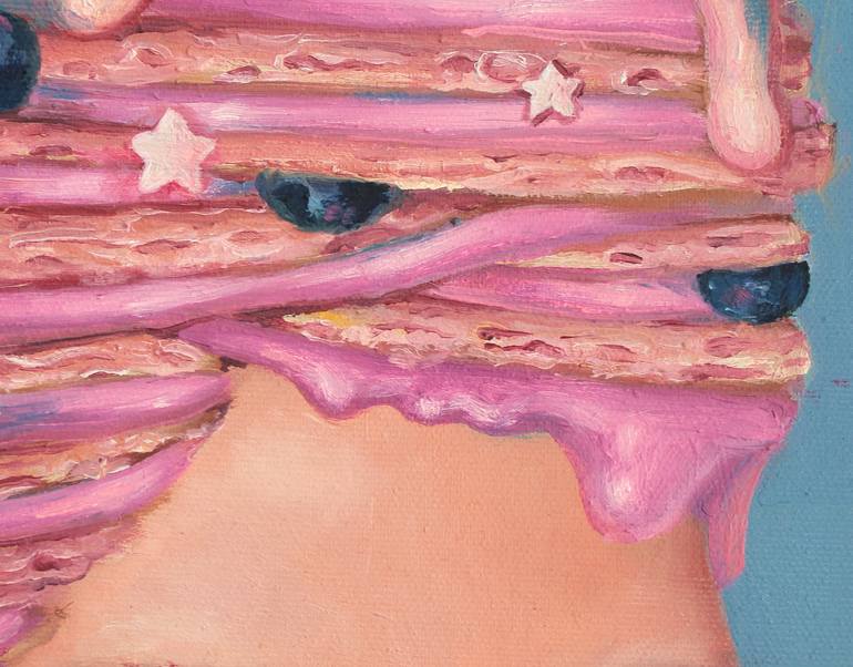 Original Art Deco Fantasy Painting by Tetiana Bogdanova