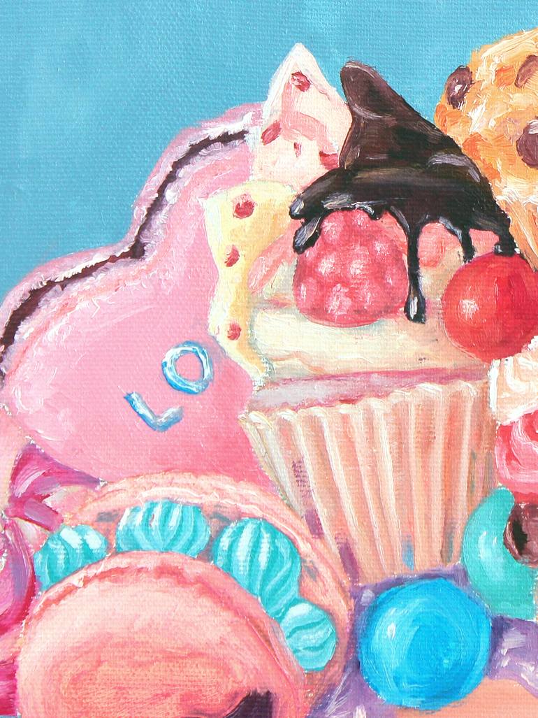 Original Art Deco People Painting by Tetiana Bogdanova