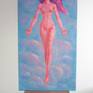 Painting on easel