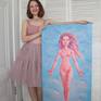 The painting in my hands