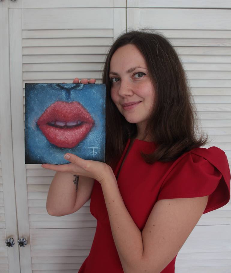 Original Surrealism Women Painting by Tetiana Bogdanova