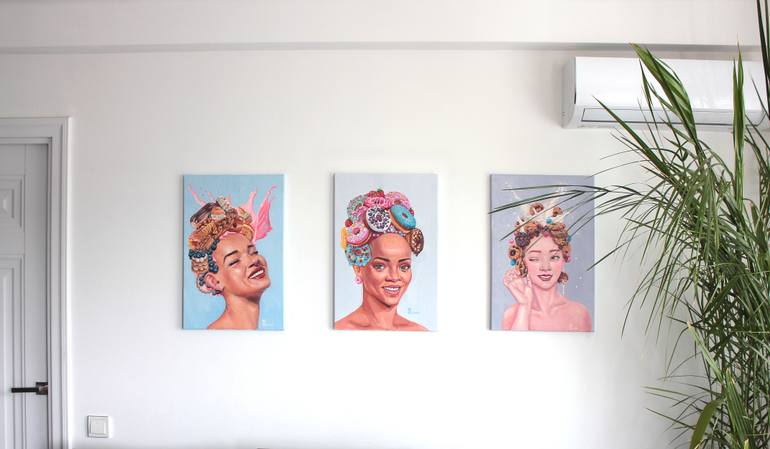 Original Other People Painting by Tetiana Bogdanova