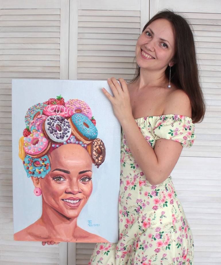 Original Other People Painting by Tetiana Bogdanova