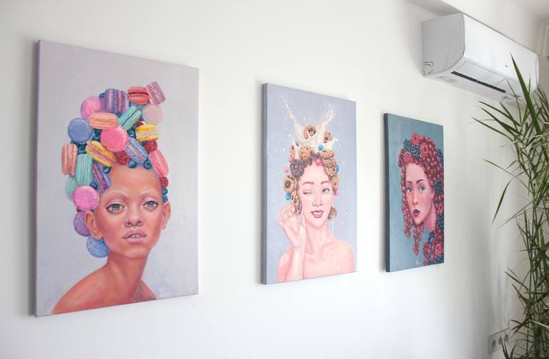 Original Other People Painting by Tetiana Bogdanova