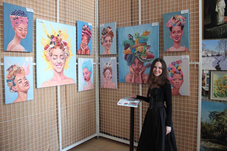 Original Other People Painting by Tetiana Bogdanova