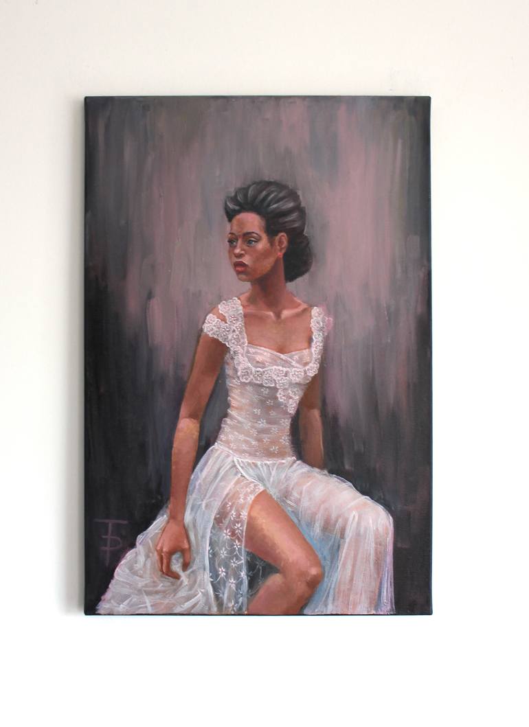 Original Art Deco Women Painting by Tetiana Bogdanova
