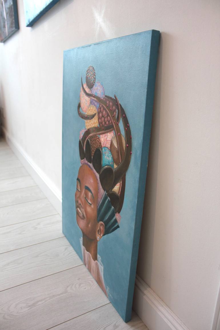 Original Art Deco People Painting by Tetiana Bogdanova