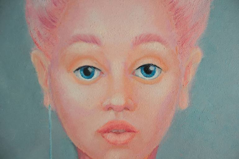 Original Conceptual People Painting by Tetiana Bogdanova
