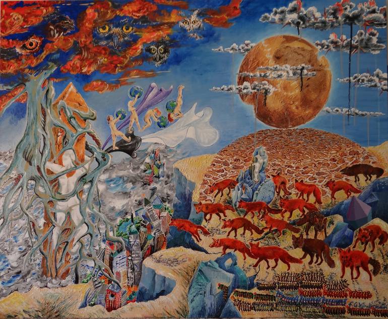 Man Has Dominated Man To His Harm Painting by Franco Vendramini