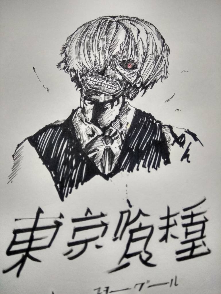 Original Figurative Comics Drawing by Anshul Kuldeep