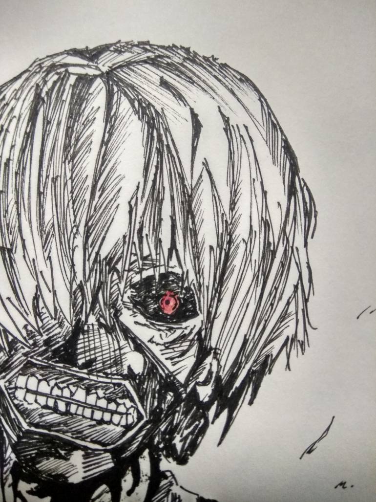 Original Figurative Comics Drawing by Anshul Kuldeep