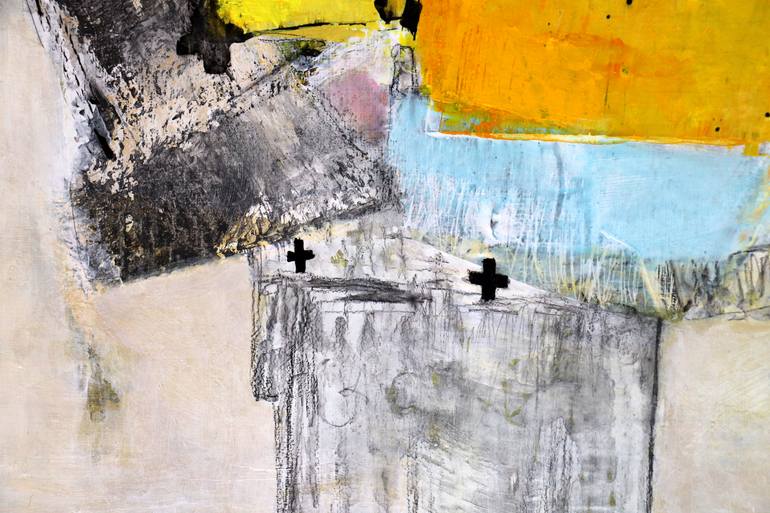 Original Abstract Expressionism Abstract Painting by Cecile Valle