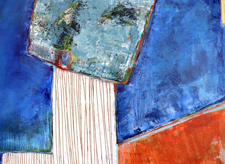Original Abstract Expressionism Abstract Painting by Cecile Valle