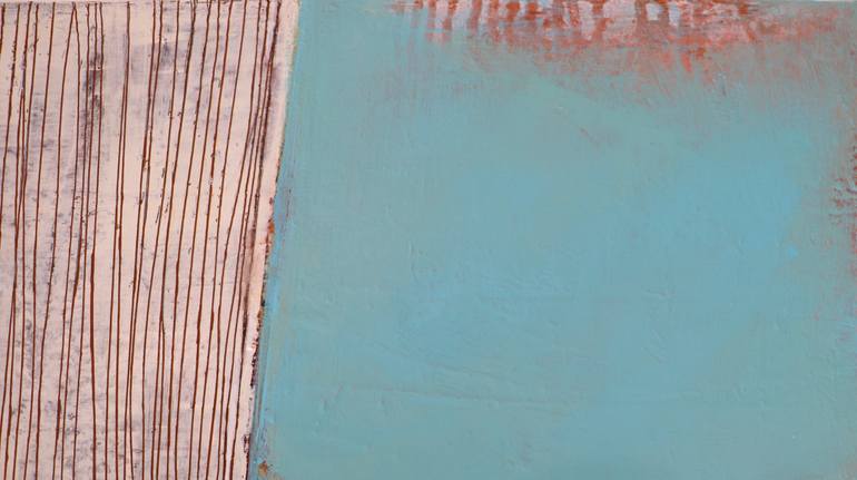 Original Abstract Expressionism Abstract Painting by Cecile Valle