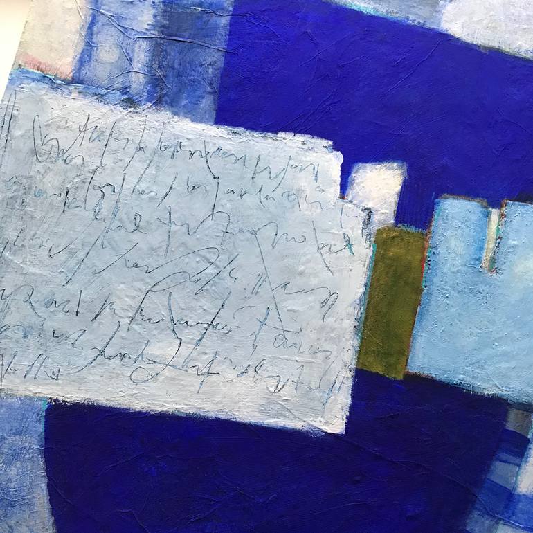 Original Minimalism Abstract Painting by Cecile Valle