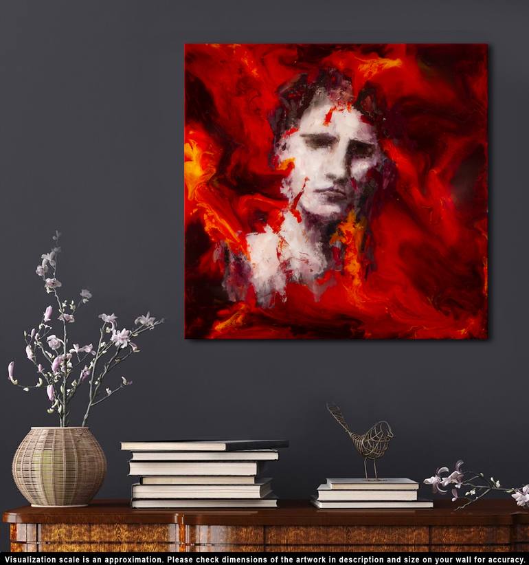 Original Conceptual Classical mythology Painting by Joseph Christiana