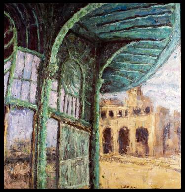 Original Expressionism Architecture Paintings by Joseph Christiana