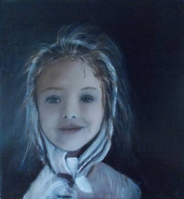 Original Fine Art Portrait Paintings by Zoltan Szabo