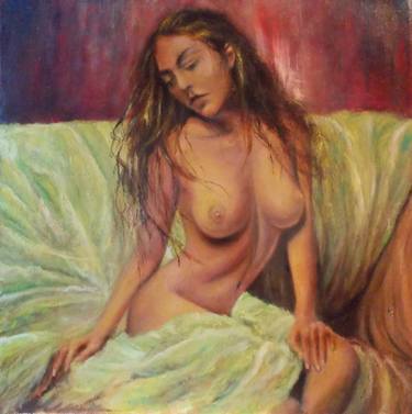 Print of Nude Paintings by Zoltan Szabo