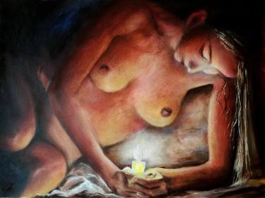 Original Fine Art Nude Paintings by Zoltan Szabo