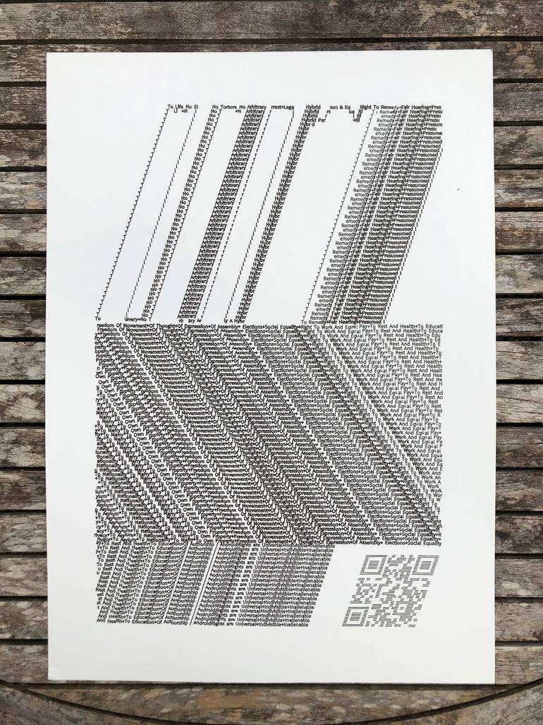 Original Abstract Science/Technology Drawing by Walter Van Rijn
