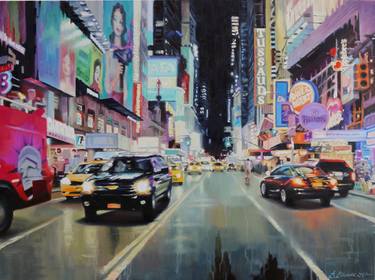 Print of Realism Cities Paintings by Baiba Limane