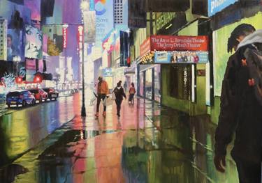 Print of Realism Cities Paintings by Baiba Limane