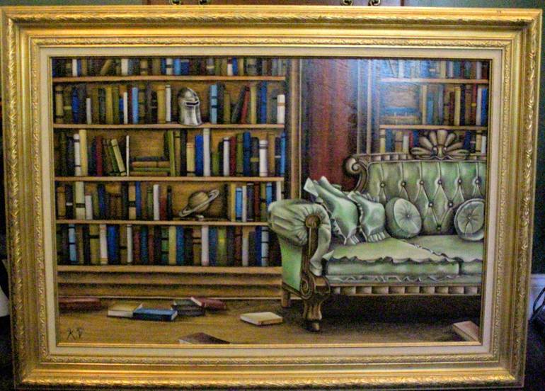 Original Realism Interiors Painting by Kate Viola