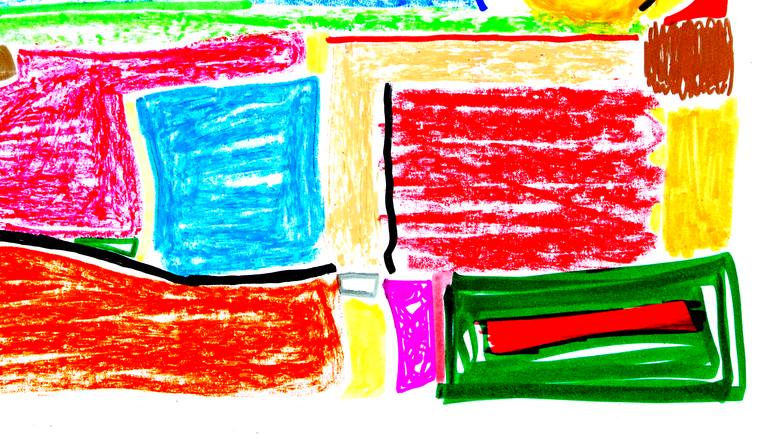 Original Abstract Expressionism Abstract Painting by Cass Stoddart