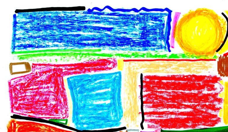 Original Abstract Expressionism Abstract Painting by Cass Stoddart