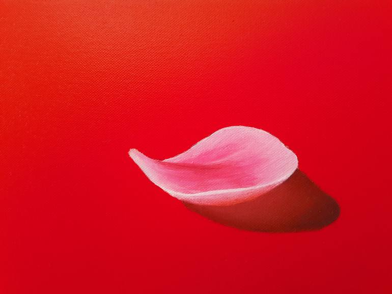 Original Conceptual Floral Painting by Rita Magos