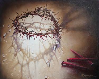 Lord Jesus Crown Thorns. Crown of thorns. Blood of Christ thumb
