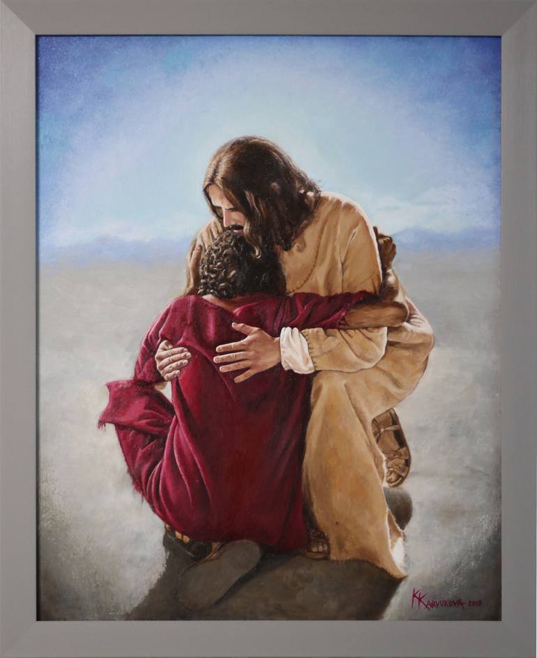 Christ the Consoler. Jesus the Comforter... Embrace. “Come to Me, all ...