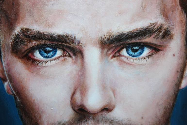 Original Figurative People Painting by Kateryna Kariukova