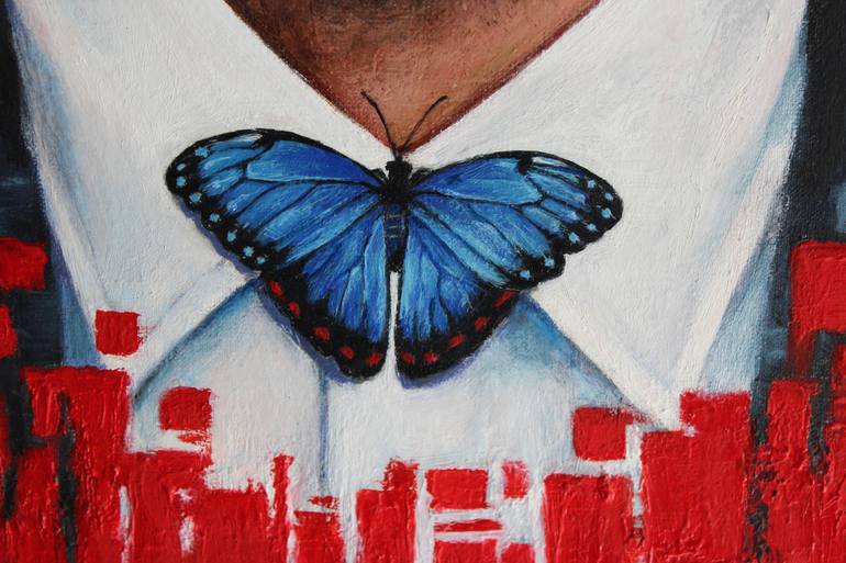 Original Figurative People Painting by Kateryna Kariukova