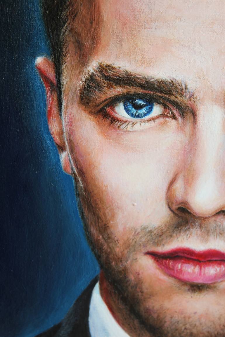 Original Figurative People Painting by Kateryna Kariukova