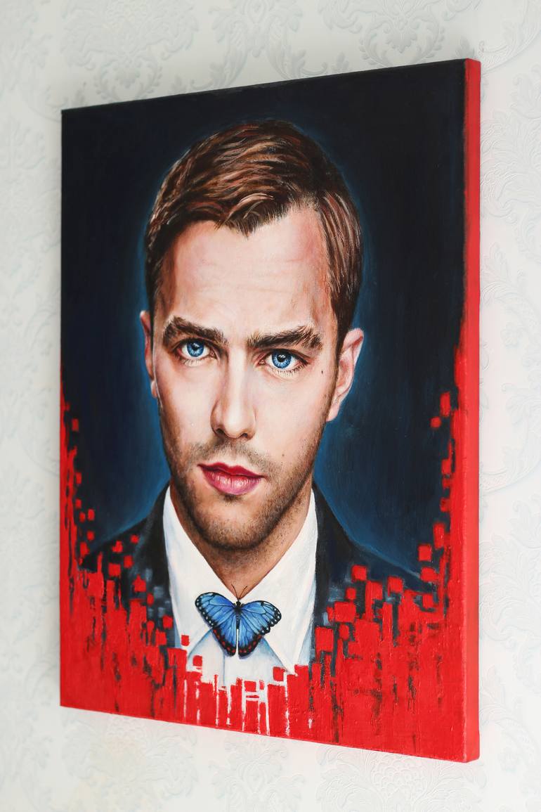 Original Figurative People Painting by Kateryna Kariukova