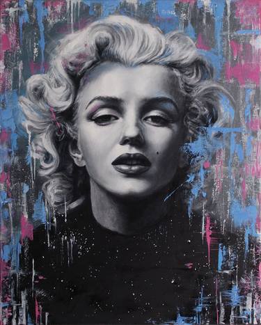 Original Portraiture Pop Culture/Celebrity Paintings by Kateryna Kariukova
