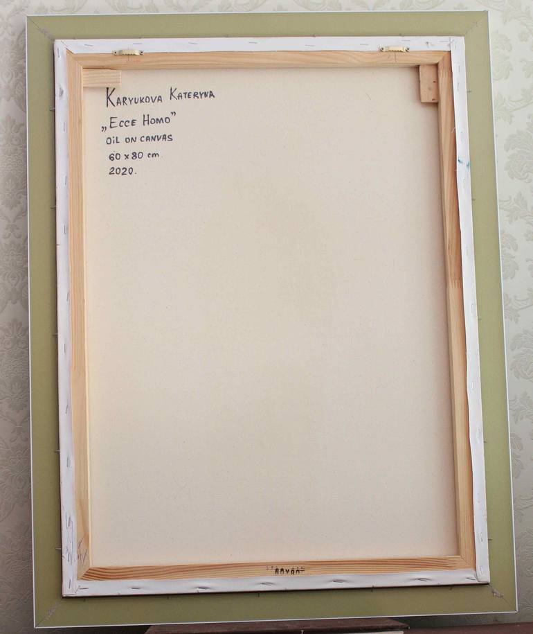 Original Conceptual Religion Painting by Kateryna Kariukova