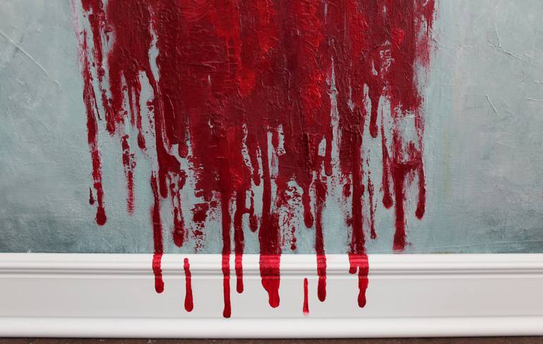 Original Conceptual Religion Painting by Kateryna Kariukova