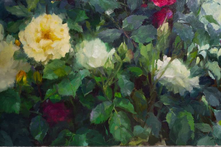 Original Realism Floral Painting by Anna Pszonka