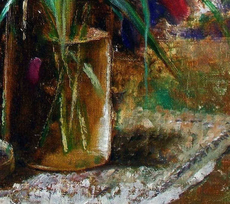 Original Impressionism Still Life Painting by Nina Polunina